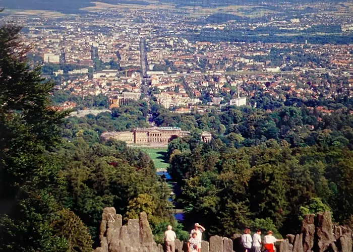 Mit Blick Auf Herkules Mit Parkplatz Lägenhet Kassel